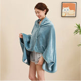 ブランケット 3way 通販 ひざかけ 膝掛け ひざ掛け 膝掛け毛布 ポンチョ 肩掛け 洗える 暖かい フランネル 冬 防寒 会社 大判 中厚手 オフィス 昼寝 大判ブランケット あったか おしゃれ