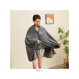 ブランケット 3way 通販 ひざかけ 膝掛け ひざ掛け 膝掛け毛布 ポンチョ 肩掛け 洗える 暖かい フランネル 冬 防寒 会社 大判 中厚手 オフィス 昼寝 大判ブランケット あったか おしゃれ