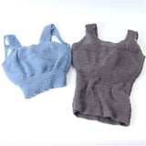 マタニティフォト 衣装 通販 ブラトップ ブラキャミ キャミソール タンクトップ カップ付き インナー マタニティウェア ルームウェア レディース 部屋着 ボア 暖かい もこもこモコモコ