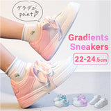 スニーカー レディース 通販 ローカットスニーカー カジュアルスニーカー カジュアルシューズ グラデーションスニーカー 大人 女性 カジュアル シンプル おしゃれ かわいい 通勤 通学