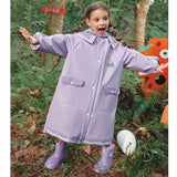 レインコート キッズ ランドセル対応 収納付き 通販 ポンチョ かっぱ レインウェア レインポンチョ 雨具 雨がっぱ 雨合羽 ランドセル 子ども用 子供用 女の子 男の子 かわいい こども