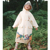 レインコート キッズ ランドセル対応 収納付き 通販 ポンチョ かっぱ レインウェア レインポンチョ 雨具 雨がっぱ 雨合羽 ランドセル 子ども用 子供用 女の子 男の子 かわいい こども