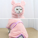 バスタオル バスローブ 犬用 猫用 ペット 通販 ペットバスローブ ペットバスタオル タオル パーカー 部屋着 フード付き 吸収性 速乾 防寒対策 お風呂上り お風呂 猫 ねこ ネコ 犬 いぬ
