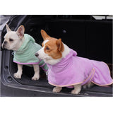 バスタオル バスローブ 犬用 猫用 ペット 通販 ペットバスローブ ペットバスタオル タオル パーカー 部屋着 フード付き 吸収性 速乾 防寒対策 お風呂上り お風呂 猫 ねこ ネコ 犬 いぬ