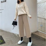 ワイドパンツ レディース 秋冬 通販 七分丈 パンツ フレアパンツ ガウチョパンツ ズボン 秋 冬 レディースパンツ ボトムス 7分丈 ワイド ゆったり ハイウエスト ウエストゴム 通勤 無地