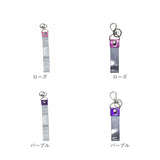 銀テープ キーホルダー 通販 収納 推し活 推し ホルダー バッグチャーム ストラップ ネームタグ 推し色 保管 保存 ライブ live イベント アイドルグッズ グッズ アーティストグッズ