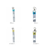 銀テープ キーホルダー 通販 収納 推し活 推し ホルダー バッグチャーム ストラップ ネームタグ 推し色 保管 保存 ライブ live イベント アイドルグッズ グッズ アーティストグッズ