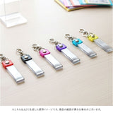 銀テープ キーホルダー 2個セット 通販 収納 推し活 推し ホルダー バッグチャーム ストラップ ネームタグ 推し色 保管 保存 ライブ live イベント アイドルグッズ グッズ