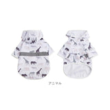 レインコート レインポンチョ 犬用 通販 ドッグウェア 合羽 かっぱ カッパ レインウェア 散歩 お出かけ ペット服 ペットグッズ 犬服 フード付き フード 反射 梅雨 雨対策 雨具 犬 いぬ