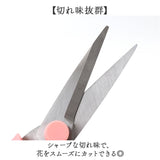 花バサミ 通販 花ばさみ 花鋏 花ハサミ 刃先が尖ったタイプ 園芸ばさみ 剪定ばさみ 剪定鋏 剪定バサミ 剪定 はさみ フラワーアレンジメント 生け花 ステンレス ガーデニング用品 華道