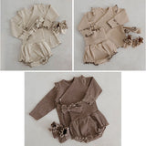 ベビー服 長袖 2点セット 通販 トップス ズボン ボトムス 子供服 子ども服 セットアップ 上下セット 上下 セット 秋冬 シンプル 無地 着せやすい 赤ちゃん 出産祝い ナチュラル かわいい