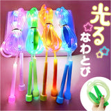 縄跳び 通販 ひかる縄跳び 光る縄跳び 光る ひかる なわとび キッズ 子供 筋トレ 運動 LEDライト 2.8メートル おしゃれ かわいい 小学生 運動会 キャンプ アウトドア トレーニング ゲーム