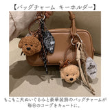ぬいぐるみチャーム 通販 バッグチャーム バッグアクセサリー ぬいぐるみ キーホルダー キーチャーム 人形 いぬ 犬 動物 わんちゃん レディース スマホアクセサリー ストラップ お洒落