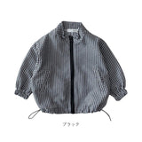 ウインドブレーカー キッズ 通販 子供服 男の子 女の子 上着 フードなし チェック柄 ギンガムチェック 子供 子ども 軽量 軽い コンパクト 保育園 幼稚園 通園 通学 携帯 持ち運び