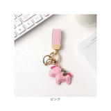 バッグチャーム キーホルダー 馬 通販 キーリング バックチャーム 飾り チャーム バッグアクセサリー かわいい 可愛い アクセサリー 動物 アニマル ホース うま ウマ 上品 キュート