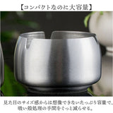 灰皿 フタ付 ステンレス 通販 卓上灰皿 大きめ 蓋付き灰皿 卓上 ふた付き灰皿 アッシュトレイ 吸い殻入れ タバコ はいざら おしゃれ 紙タバコ 紙巻きタバコ 加熱式たばこ アイコス iQOS