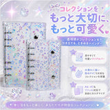 シール帳 バインダー 透明 通販 シール手帳 6穴 クリアバインダー 透明バインダー シールバインダー 6穴シール帳 6穴バインダー かわいい クリア カスタマイズ シール トレカ チェキ