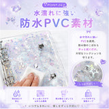 シール帳 バインダー 透明 通販 シール手帳 6穴 クリアバインダー 透明バインダー シールバインダー 6穴シール帳 6穴バインダー かわいい クリア カスタマイズ シール トレカ チェキ
