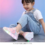光るシューズ 子供用 通販 キッズシューズ 光る靴 スニーカー キッズスニーカー 子ども靴 おしゃれ こども用 発光シューズ 軽い 軽量 キッズ 通学靴 子ども こども 子供 女の子 厚底