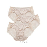 シルクショーツ レディース 3枚セット 通販 ショーツ シルク レディースショーツ パンティ パンティー レディースインナー インナー 肌着 パンツ 下着 絹 レース 女性用 女子 大人