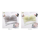 ストラップレスブラ ノンワイヤー 通販 ノンワイヤーブラ ストラップレスブラジャー ノンワイヤーブラジャー ストラップレス ブラ 紐なしブラ チューブトップ ベアトップ 肩紐なし 盛れる