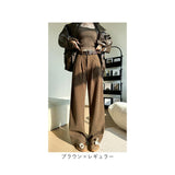 コーデュロイ ワイド パンツ レディース 通販 ワイドパンツ コーデュロイパンツ ワイドストレートパンツ フレアパンツ 長ズボン ロングパンツ ハイウエスト ウエストゴム 通勤 通学