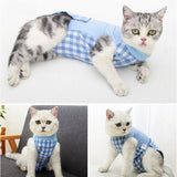 猫 術後服 通販 避妊術後 服 キャットウェア ネコ ねこ つなぎ ロンパース カバーオール パジャマ ルームウェア 部屋着 ペット服 洋服 4本足 着せやすい 散歩 猫用品 ペット用品