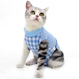 猫 術後服 通販 避妊術後 服 キャットウェア ネコ ねこ つなぎ ロンパース カバーオール パジャマ ルームウェア 部屋着 ペット服 洋服 4本足 着せやすい 散歩 猫用品 ペット用品
