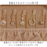 ジュエリーケース おしゃれ 通販 アクセサリーケース アクセサリー収納 ジュエリー収納 ジュエリーボックス 携帯用ケース コンパクト宝石箱 トラベル 持ち運び リング 指輪置き