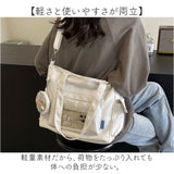 推し活トート 通販 推し色カラー トートバッグ クリアポケット デコバッグ オタ活バッグ ヲタ活バッグ 缶バッジバッグ ショルダーバッグ 大容量トート 見せバッグ 2wayショルダー