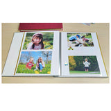 フォトアルバム 粘着 通販 L判 アルバム 貼る 大容量 写真 フリー台紙 整理 収納 手作り 綿麻素材 おしゃれ かわいい 記念日 結婚式 文房具