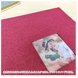 フォトアルバム 粘着 通販 L判 アルバム 貼る 大容量 写真 フリー台紙 整理 収納 手作り 綿麻素材 おしゃれ かわいい 記念日 結婚式 文房具