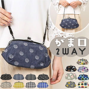 がま口ショルダーバッグ 通販 がま口 バッグ ショルダーバッグ ショルダーバック ハンドバッグ 手提げ ポーチ ミニショルダーバッグ レディース 小さめ 軽量 軽い 斜めがけ おしゃれ