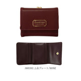 がま口 折財布 財布 ３つ折り財布 通販 がま口折財布 がま口財布 がまぐち財布 がまぐち ウォレット 小銭入れ 紙幣入れ カード 高級感 カジュアル フォーマル シンプル ギフト 贈り物