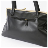 Lafiel ラフィール ショルダーバッグ 3173500 通販 レディース おしゃれ がま口 バッグ フェイク レザー pu 合皮 2way 肩掛け トートバッグ ブランド 通勤 通学 シンプル きれいめ 大人