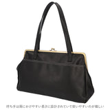 Lafiel ラフィール ショルダーバッグ 3173500 通販 レディース おしゃれ がま口 バッグ フェイク レザー pu 合皮 2way 肩掛け トートバッグ ブランド 通勤 通学 シンプル きれいめ 大人