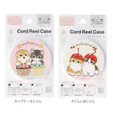 コード 収納 巻き取り 通販 リールケース ちいかわ グッズ チイカワ キャラクター コードケース コードリールケース コードホルダー まとめる 巻き取りホルダー 隠し