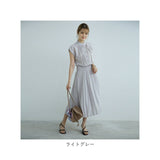 ワンピース 半袖 プリーツ レディース 通販 ロング ワンピ シフォン プリーツドレス プリーツスカート スカート 上品 フレンチスリーブ ウエスト スリム おしゃれ かわいい 入学式 結婚式