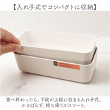 弁当箱 2段 730ml 通販 日本製 正和 ランチボックス 二段 お弁当箱 二段弁当箱 2段弁当箱 レディース 大人 女子 メンズ 男子 中フタ以外 食洗機対応 蓋を外して 電子レンジ対応 中学生