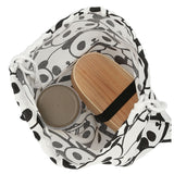 巾着袋 体操着入れ 通販 大きめ 給食袋 巾着 ポーチ 体操着袋 パンダ ネームタグ ネーム 袋 きんちゃく 不織布バッグ アシストバッグ 補助バッグ 子供 かわいい キッズ 幼稚園 保育園