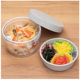 ジェルクール お弁当箱 GEL-COOL 通販 フタ 保冷剤 round with inner tray 麺 弁当箱 丼 保冷 ランチボックス 約 400ml ヌードルランチ カフェ丼 ラウンド 丸型 フルーツス デザート