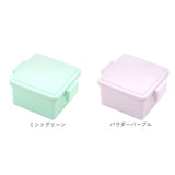 1段 弁当箱 220ml 保冷 通販 お弁当箱 ランチボックス 一段 １段 GEL-COOL ジェルクール square スクエア S 220 お弁当 遠足 運動会 フルーツ入れ フルーツケース 保冷剤 内蔵