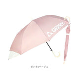 GERRY ジェリー 長傘 キッズ 55cm 通販 傘 かさ カサ アンブレラ ジャンプ傘 ワンタッチ傘 子供用傘 ジャンプ式 ワンタッチ式 子供傘 子ども傘 バックプロテクション スライド式 スライド