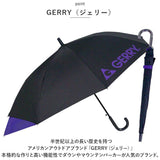 GERRY ジェリー 長傘 キッズ 55cm 通販 傘 かさ カサ アンブレラ ジャンプ傘 ワンタッチ傘 子供用傘 ジャンプ式 ワンタッチ式 子供傘 子ども傘 バックプロテクション スライド式 スライド