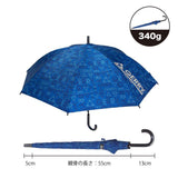 GERRY ジェリー 長傘 キッズ 55cm 通販 傘 かさ カサ アンブレラ ジャンプ傘 ワンタッチ傘 子供用傘 ジャンプ式 ワンタッチ式 子供傘 ロゴ 文字 総柄 柄 子供 こども 子ども 男の子