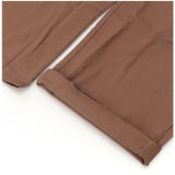 コットンリネンパンツ 通販 ワイドパンツ クロップドパンツ パンツ ボトムス ロングパンツ 綿 麻 クロップド丈 後ろゴム ポケット 無地 シンプル ナチュラル 春 夏 秋 通勤 通学 オフィス