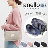anello GRANDE ショルダーバッグ GHM1062 通販 ショルダーバック ポーチ 斜めがけバッグ レディース ナイロン 撥水 小さめ 軽量 軽い 旅行 おしゃれ きれいめ シンプル 大人 かわいい