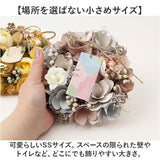 ドライフラワー リース ミニ 通販 ドライフラワーリース フラワーリース ドライリース 造花 花リース ナチュラルリース はな 花 フラワー 小さめ 小さい かわいい 可愛い ナチュラル