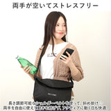 アネロ グランデ ショルダー バッグ 通販 anello GRANDE GIM0742 ショルダーバッグ ショルダーバック レディース 斜めがけ 大きめ 軽量 軽い おしゃれ シンプル 大人 撥水 はっ水