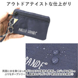 リール付き パスケース 鍵 通販 anello GRANDE GIM0745 定期入れ パスポーチ 定期券入れ レディース メンズ 通勤 通学 小銭入れ付き 撥水 はっ水 アネログランデ リール付きパスポーチ